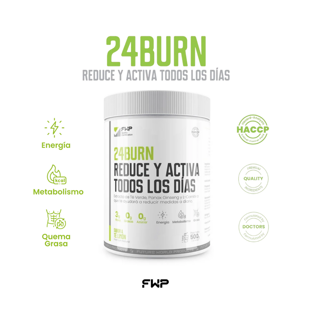 24BURN | Activador de Energía Metabólica & Rendimiento Activo